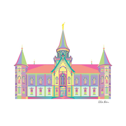The Colors of the Temple Provo City Center