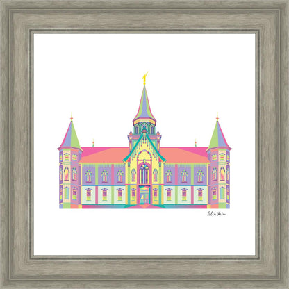 The Colors of the Temple Provo City Center