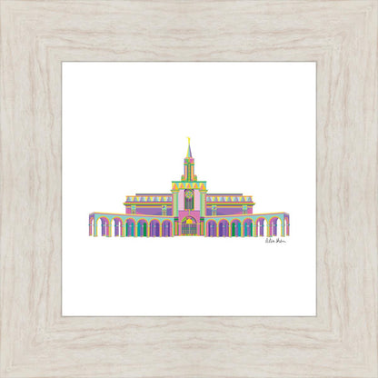 The Colors of the Temple Bountiful