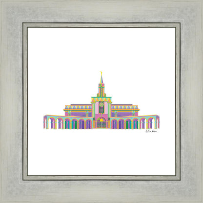 The Colors of the Temple Bountiful