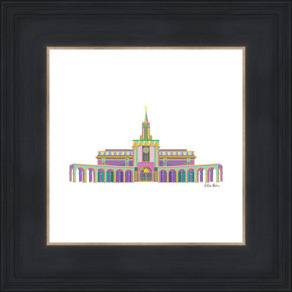 The Colors of the Temple Bountiful