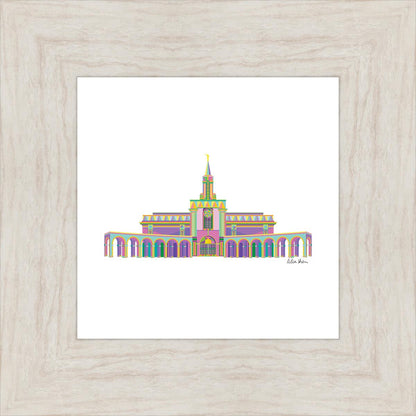 The Colors of the Temple Bountiful