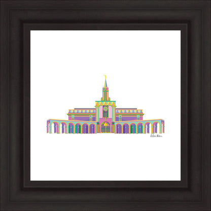 The Colors of the Temple Bountiful