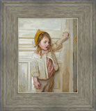 Girl in a White Doorway