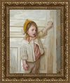 Girl in a White Doorway