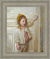 Girl in a White Doorway