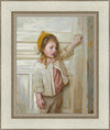 Girl in a White Doorway