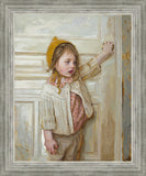 Girl in a White Doorway