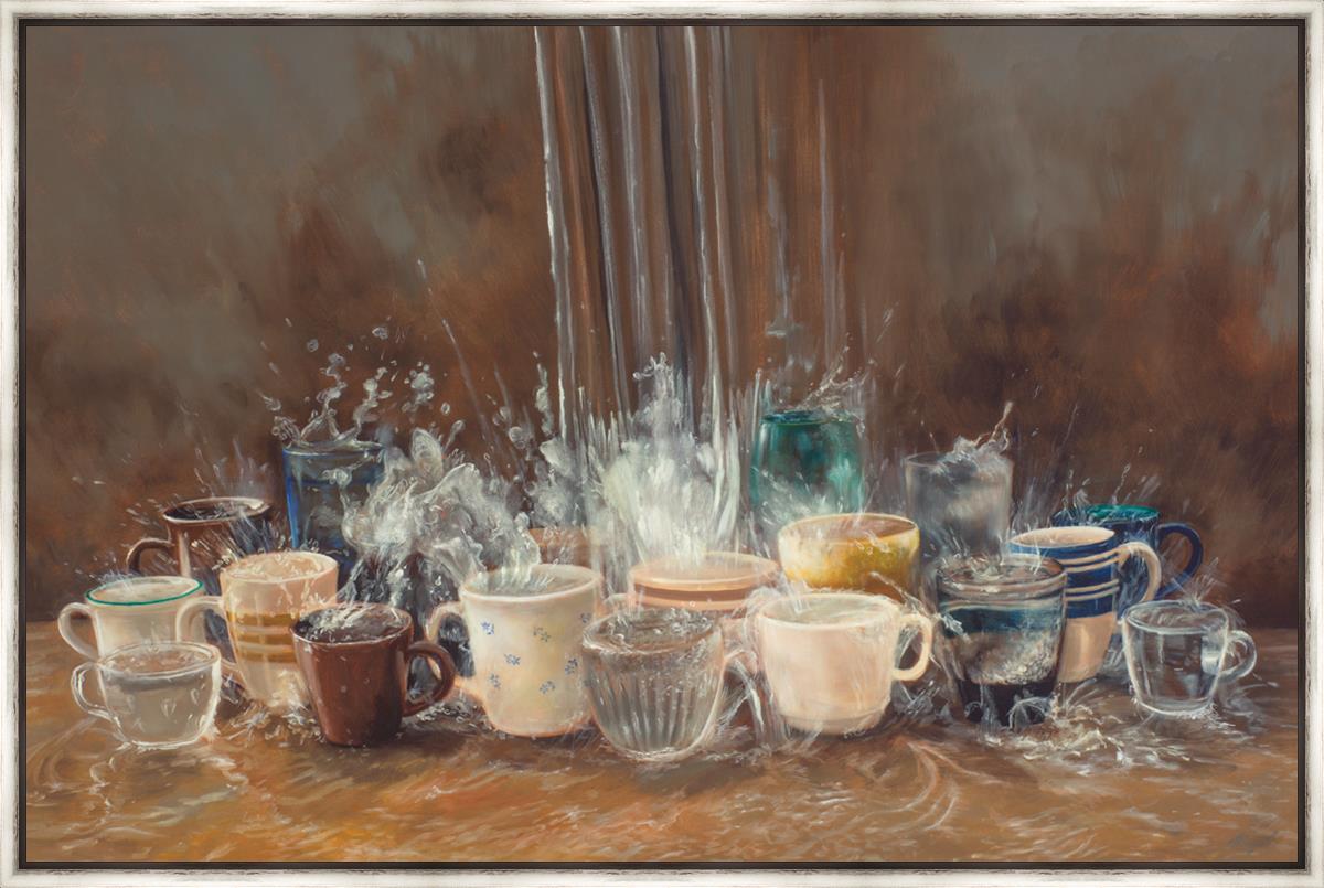 Enough to Fill Every Cup Large Wall Art