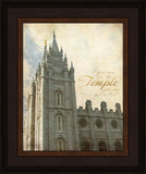 Salt Lake Temple Antiqued