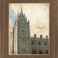 Salt Lake Temple Antiqued