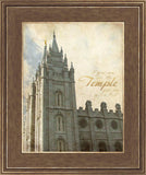 Salt Lake Temple Antiqued