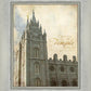 Salt Lake Temple Antiqued