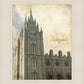 Salt Lake Temple Antiqued