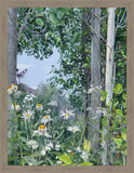 Quakies and Lilies Large Wall Art