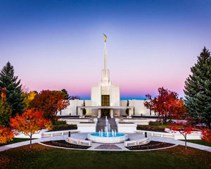 Denver Temple Bright Millennial Day