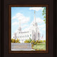 Brigham City Temple With Humbled Heart