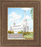 Brigham City Temple With Humbled Heart