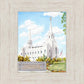 Brigham City Temple With Humbled Heart