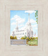 Brigham City Temple With Humbled Heart