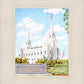 Brigham City Temple With Humbled Heart