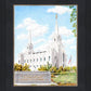 Brigham City Temple With Humbled Heart
