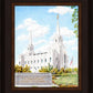 Brigham City Temple With Humbled Heart