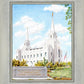 Brigham City Temple With Humbled Heart