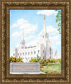 Brigham City Temple With Humbled Heart