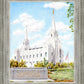 Brigham City Temple With Humbled Heart
