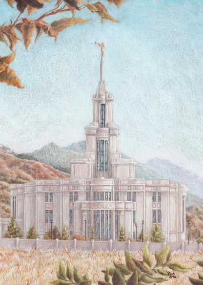 Payson Temple Harvest Approaches
