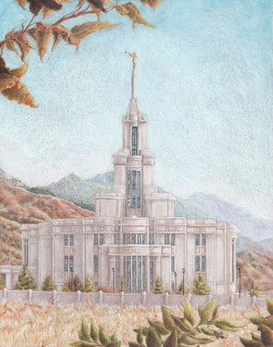 Payson Temple Harvest Approaches