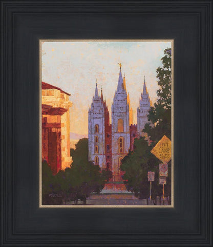 Salt Lake City Temple Afternoon