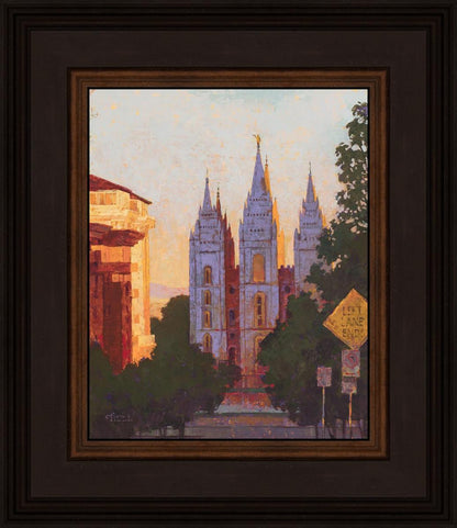 Salt Lake City Temple Afternoon