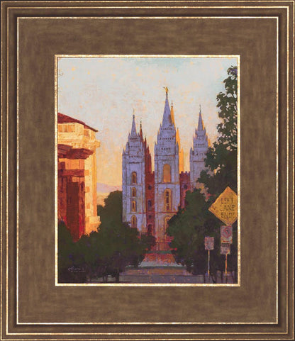 Salt Lake City Temple Afternoon