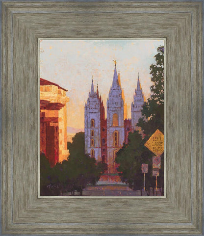 Salt Lake City Temple Afternoon