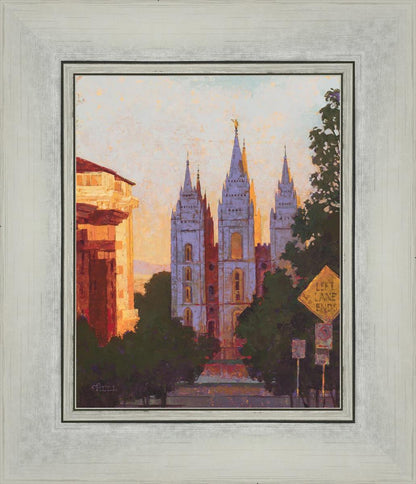 Salt Lake City Temple Afternoon