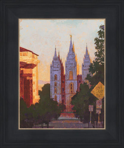 Salt Lake City Temple Afternoon
