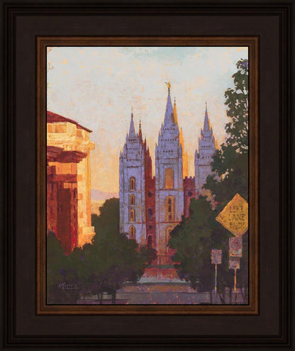 Salt Lake City Temple Afternoon