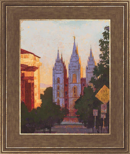Salt Lake City Temple Afternoon