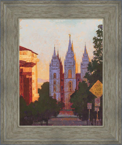 Salt Lake City Temple Afternoon