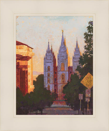 Salt Lake City Temple Afternoon