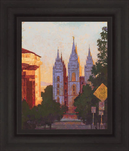 Salt Lake City Temple Afternoon
