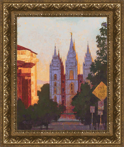 Salt Lake City Temple Afternoon