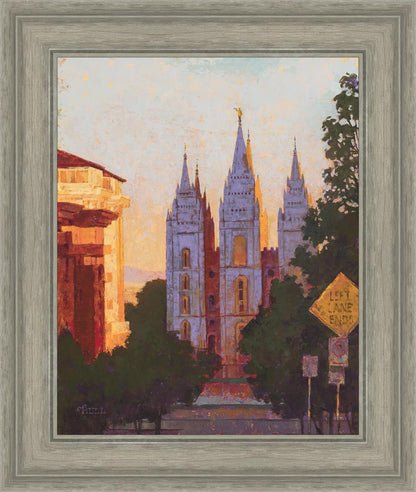Salt Lake City Temple Afternoon
