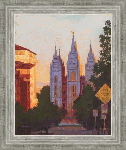 Salt Lake City Temple Afternoon