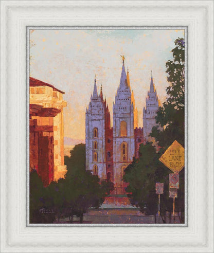 Salt Lake City Temple Afternoon