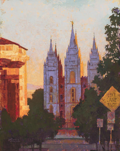 Salt Lake City Temple Afternoon
