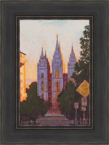 Salt Lake City Temple Afternoon