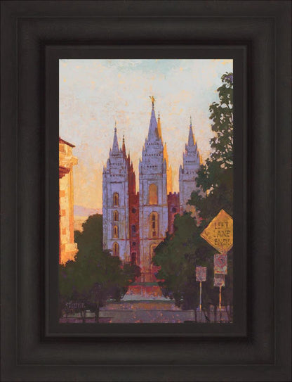 Salt Lake City Temple Afternoon